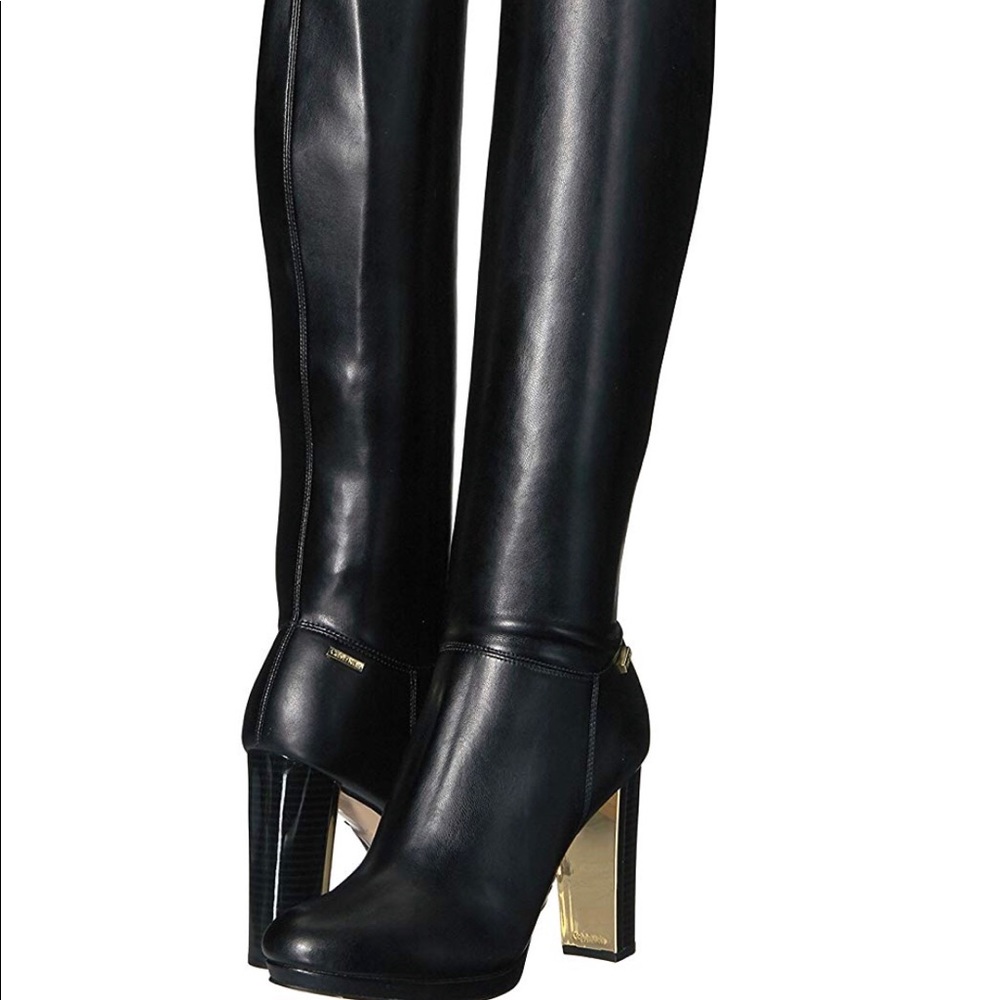 Beautiful Calvin Klein black boots